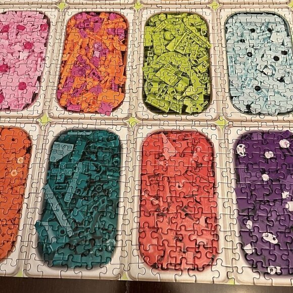 LEGO Ice Cream Dream 1000pc Jigsaw Puzzle 25in x 20in Complete - Picture 5 of 9